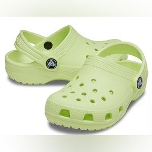 Pastel Green Crocs
